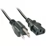 Lindy 2m US 3 Pin na C13 napájací kábel, 2 m, C13 konektor samica