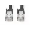 DIGITUS patch kábel - CAT6 - S/FTP - tienený - 2 m - čierny