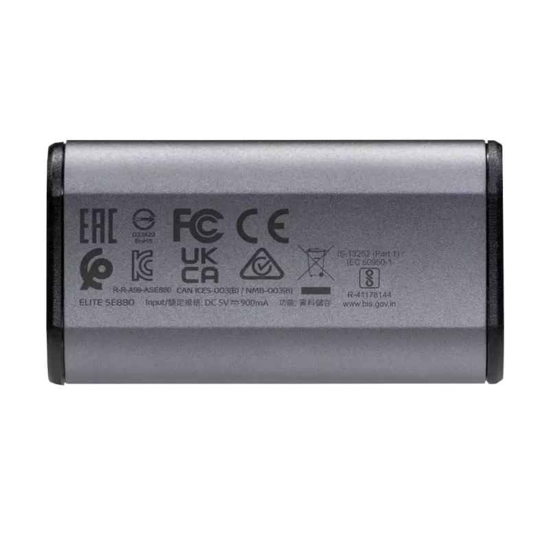 ADATA SE880 2 TB USB Type-C 3.2 Gen 2 (3.1 Gen 2) sivá