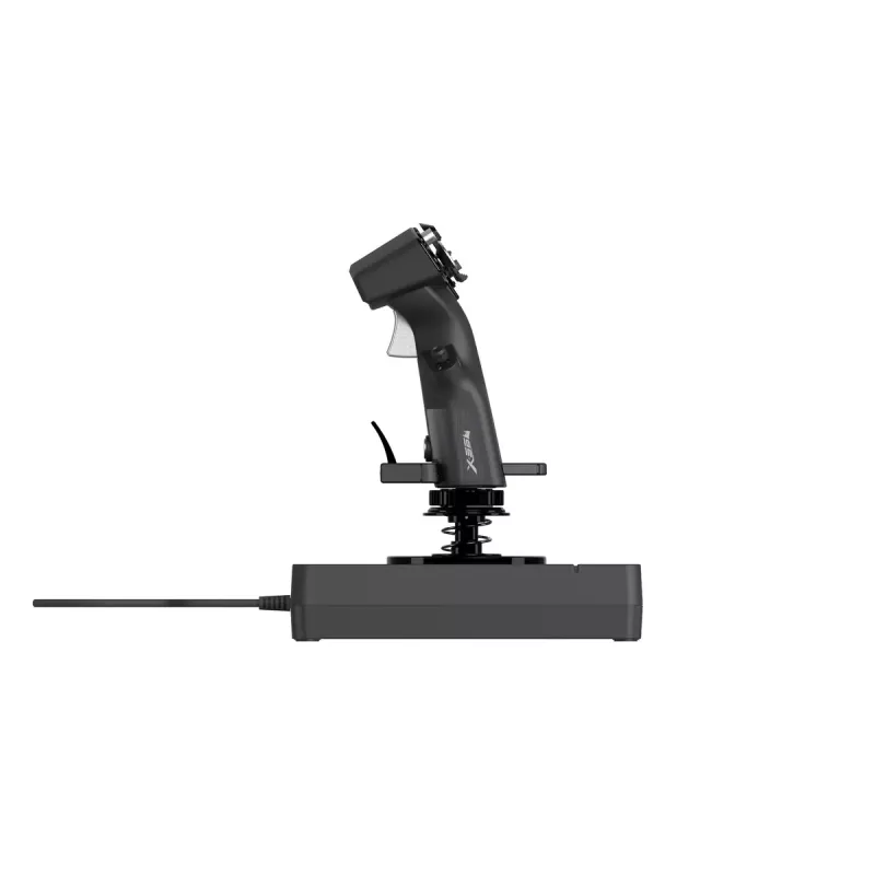 Logitech G X56 H.O.T.A.S. joystick a plynový pákový ovládač (Saitek Pro Flight X56 Rhino), drôtový USB, PC, čierny