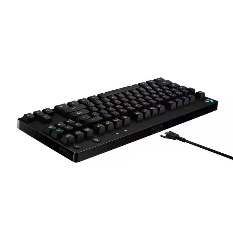 Mechanická herná klávesnica Logitech G PRO Tenkeyless RGB LED