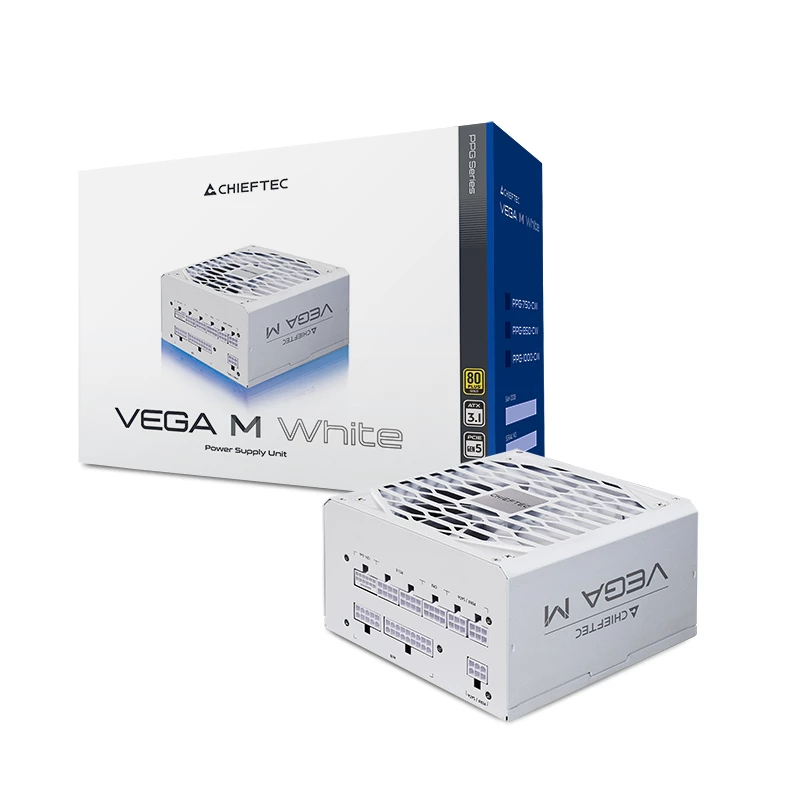 Chieftec Vega PPG-1000-CW napájací zdroj 1000 W 24-pin ATX ATX biely