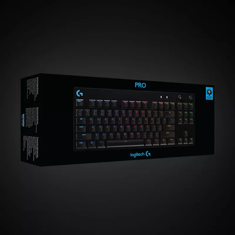 LOGITECH G Pro mechanická herná klávesnica čierna Qwerty US/Int'l