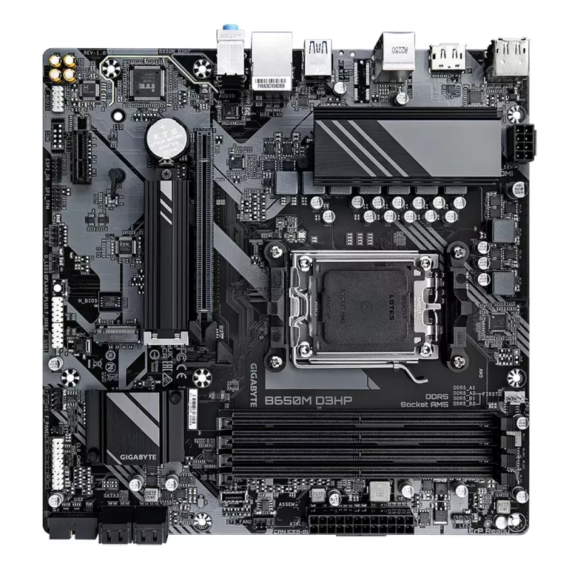 Základná doska GIGABYTE B650M D3HP, AMD AM5, Micro ATX