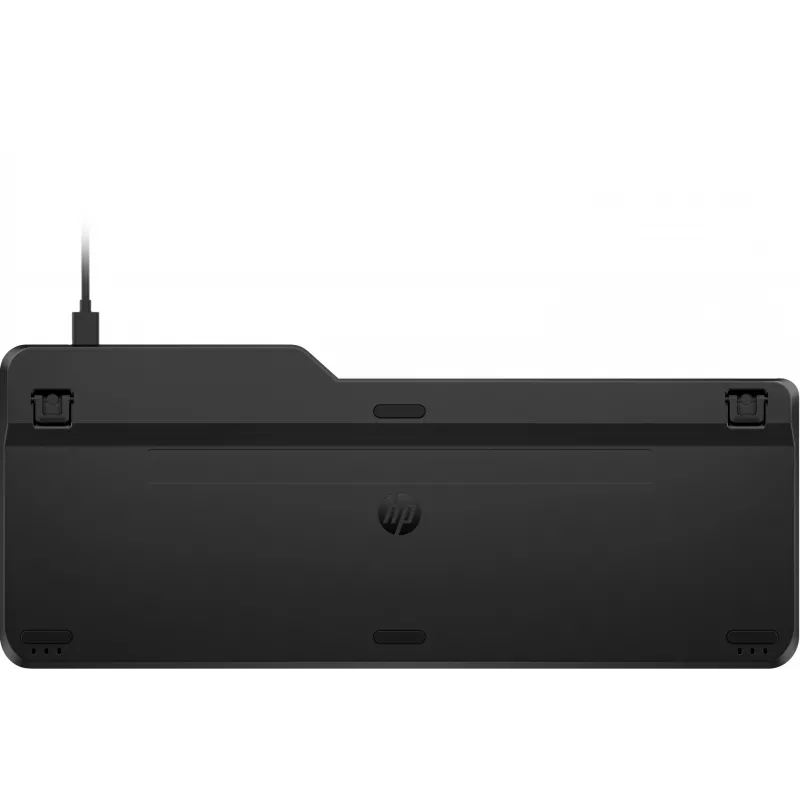 HP 405 Multi-Device podsvietená káblová klávesnica, plná veľkosť (100%), káblová, USB, membránová, QWERTY, čierna