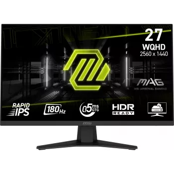 MSI MAG 274QF počítačový monitor 68,6 cm (27 inch) 2560 x 1440 pixelov Wide Quad HD LCD čierny