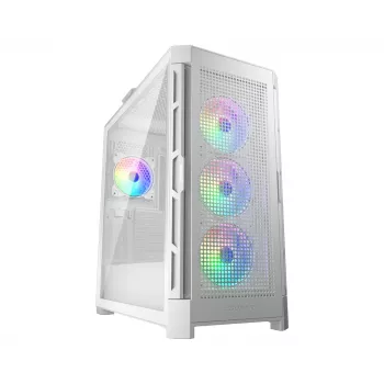 COUGAR Midi-Tower skriňa Duoface Pro ARGB, biela, Midi-Tower, PC, biela, ATX, EATX, micro ATX, Mini-ITX, SSI CEB, kov, nylon, tvrdené sklo, Multi