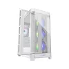 COUGAR Midi-Tower skriňa Duoface Pro ARGB, biela, Midi-Tower, PC, biela, ATX, EATX, micro ATX, Mini-ITX, SSI CEB, kov, nylon, tvrdené sklo, Multi