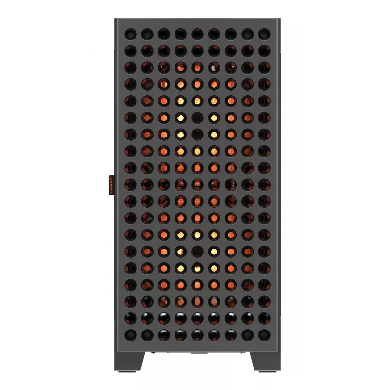 COUGAR Midi-Tower skriňa, Airface ECO, ARGB, čierna