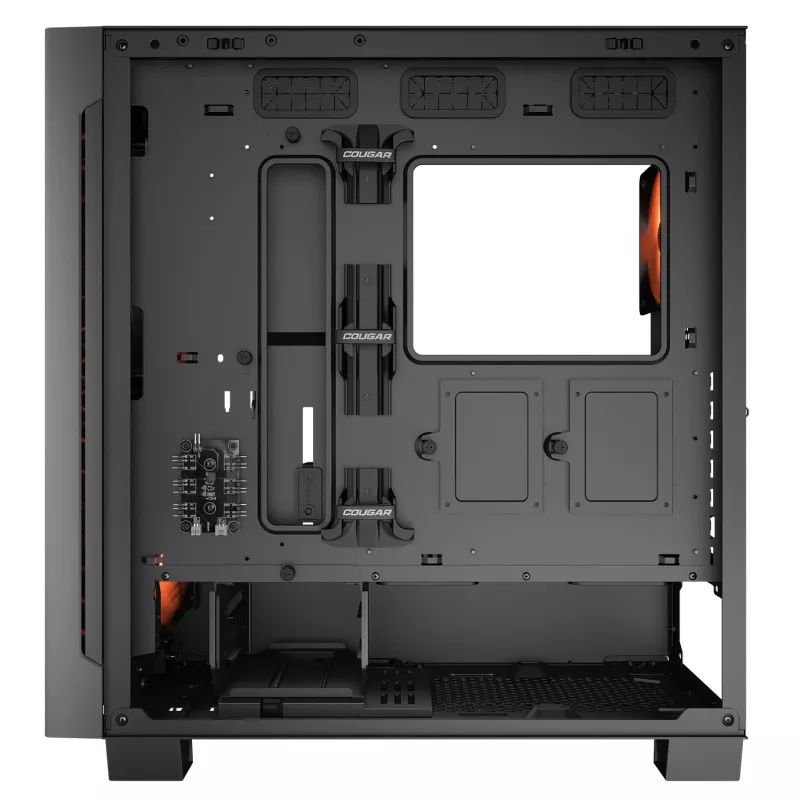 COUGAR Midi-Tower skriňa, Airface ECO, ARGB, čierna