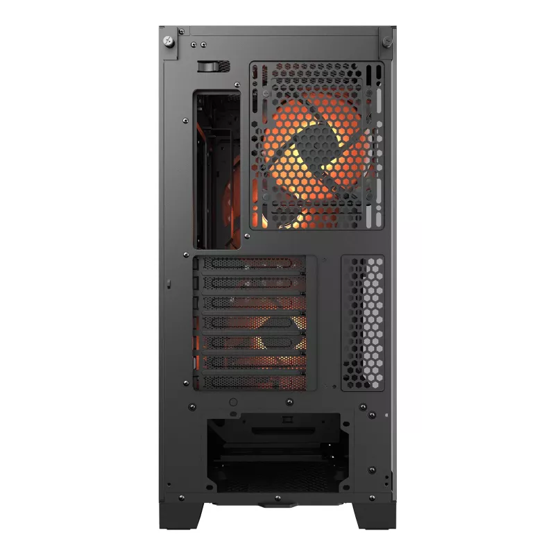 COUGAR Midi-Tower skriňa, Airface ECO, ARGB, čierna