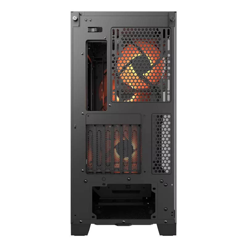 COUGAR Midi-Tower skriňa, Airface ECO, ARGB, čierna