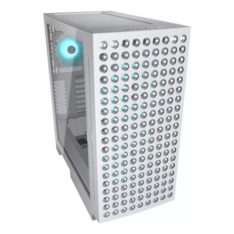 COUGAR Midi-Tower skriňa, Airface ECO, ARGB, biela