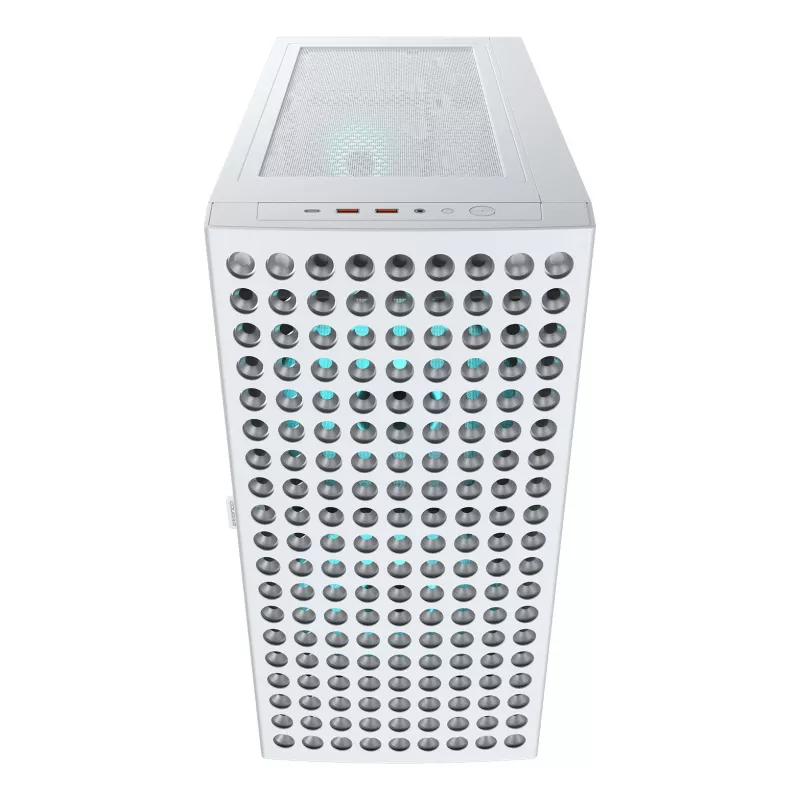 COUGAR Midi-Tower skriňa, Airface ECO, ARGB, biela