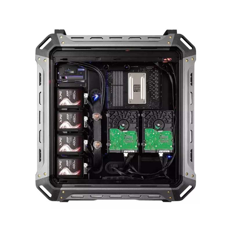 Full Tower COUGAR Gaming Panzer Max-G čierna 120 140 mm ventilátor