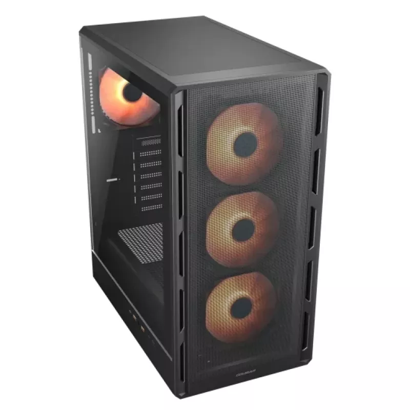 COUGAR Midi-Tower skriňa Airface Pure PRO, ARGB, čierna