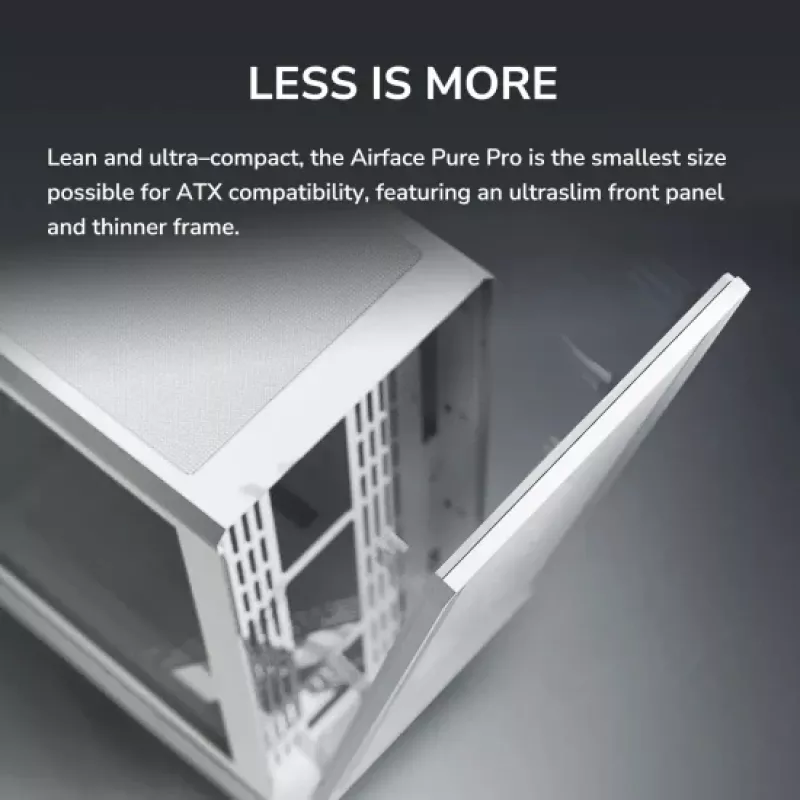 COUGAR Midi-Tower skriňa Airface Pure PRO, ARGB, čierna