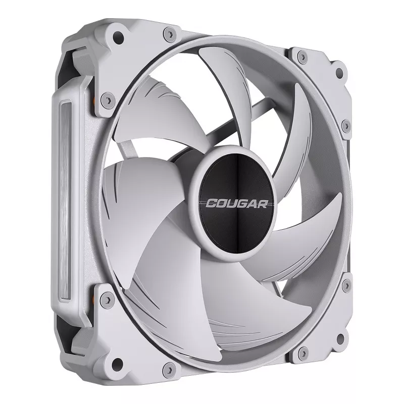 COUGAR skriňový ventilátor Apolar 120 ARGB, biely, ventilátor, 12 cm, biely