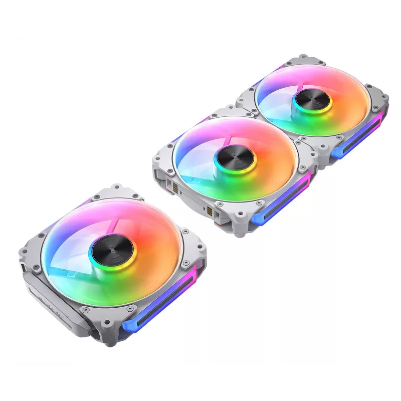 COUGAR skriňový ventilátor Apolar 120 ARGB, biely, ventilátor, 12 cm, biely