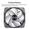 COUGAR skriňový ventilátor Apolar 120 ARGB, biely, ventilátor, 12 cm, biely