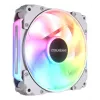 COUGAR skriňový ventilátor Apolar 120 ARGB, biely (balenie 3 ks), ventilátor, 12 cm, biely
