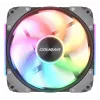Ventilátor do skrinky COUGAR Apolar 120 ARGB Reverse Blade CF-ARB12HB-RGB, 120 x 120 x 28 mm, 37,1 dB, čierny