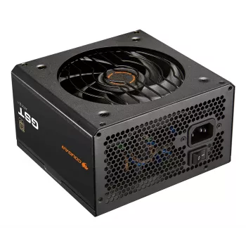 COUGAR napájací zdroj GST 750W ATX3.1 / 80 Plus Gold, 750 W, 100 - 240 V, 50/60 Hz, 10 - 5 A, 120 W, 750 W