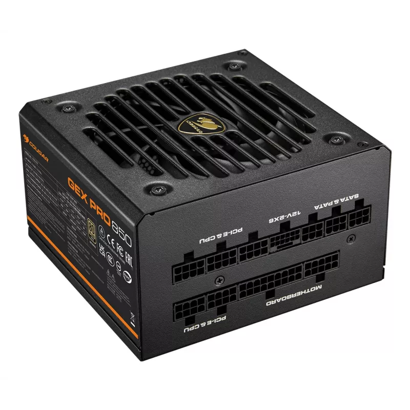 COUGAR napájací zdroj GEX PRO 850W ATX3.1 / 80 Plus Gold / modulárny