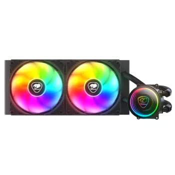 All-in-One kvapalinový chladič COUGAR Gaming Poseidon Elite ARGB 240 čierna Maximálny tlak vzduchu 2,4 mmH2O