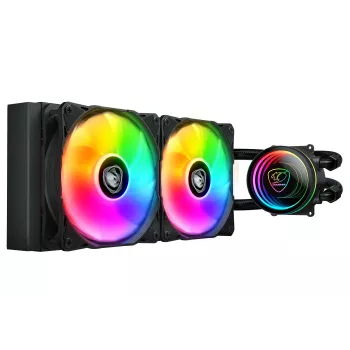 All-in-One kvapalinový chladič COUGAR Gaming Poseidon Elite ARGB 240 čierna Maximálny tlak vzduchu 2,4 mmH2O