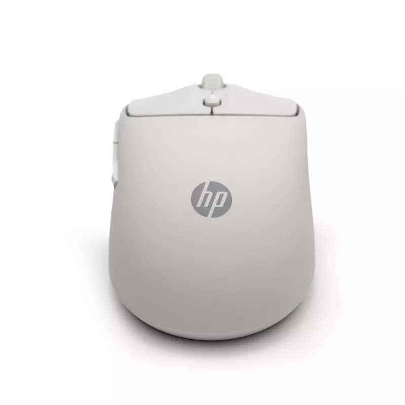 HP 400 tichá bezdrôtová myš Maple, pre obe ruky, RF Wireless + Bluetooth, 6000 DPI, béžová