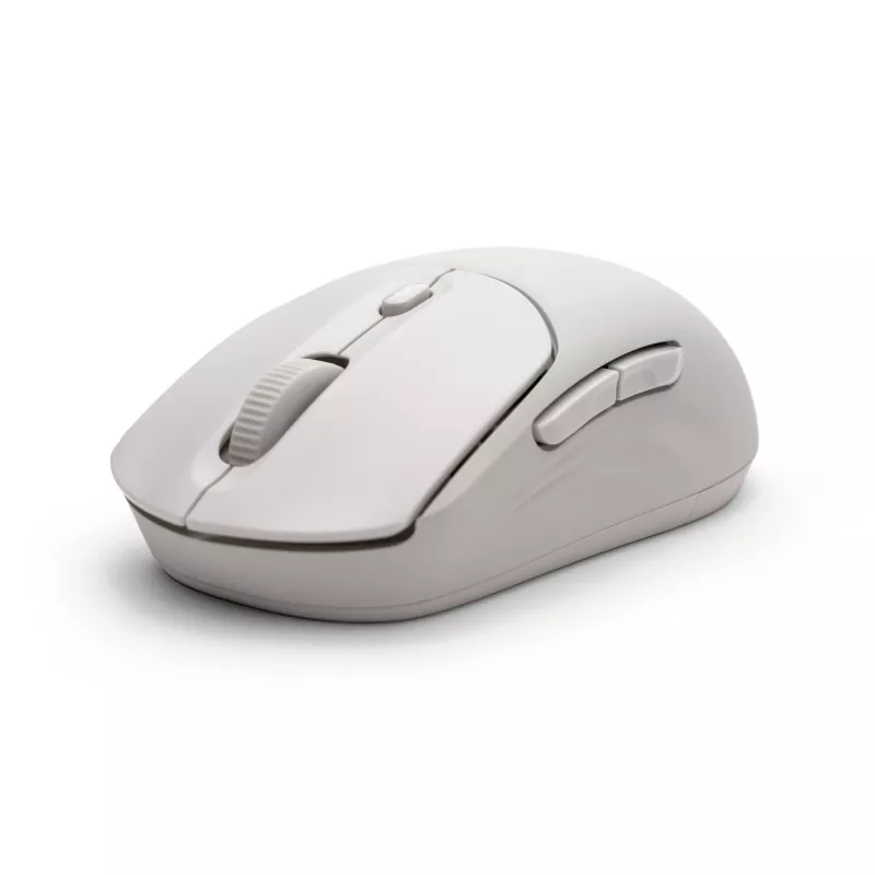 HP 400 tichá bezdrôtová myš Maple, pre obe ruky, RF Wireless + Bluetooth, 6000 DPI, béžová
