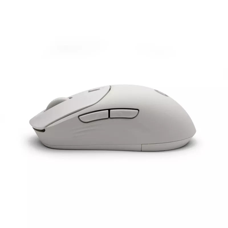 HP 400 tichá bezdrôtová myš Maple, pre obe ruky, RF Wireless + Bluetooth, 6000 DPI, béžová