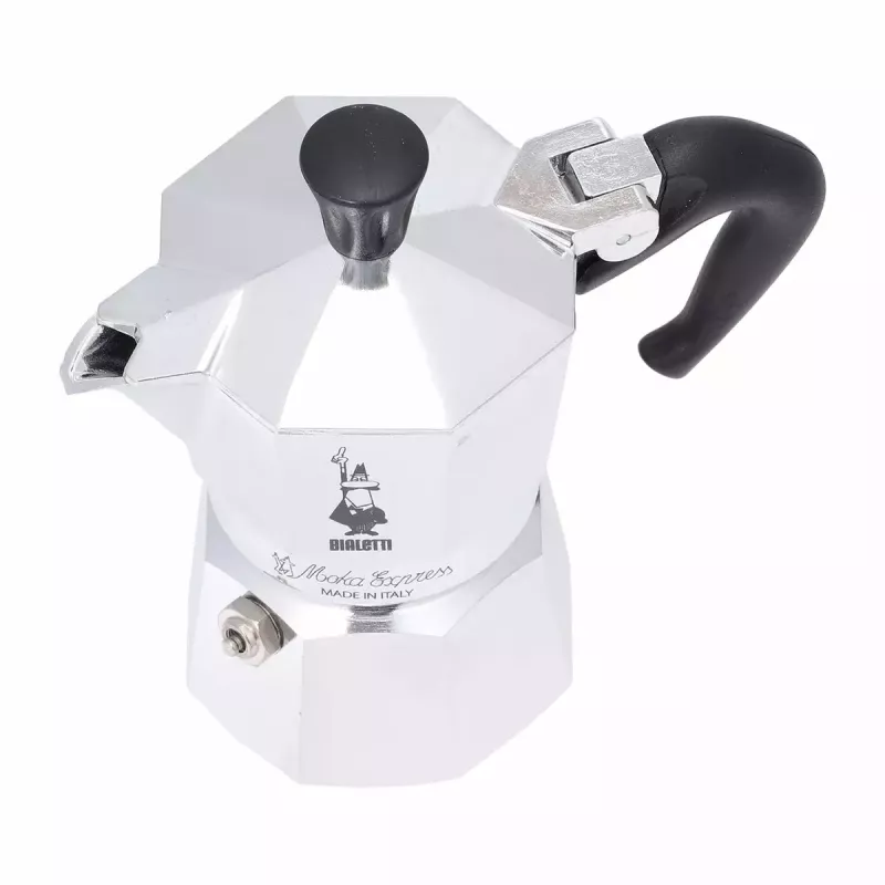 Kávovar Moka pot BIALETTI Moka Express hliník 2 šálky (100 ml) čierny
