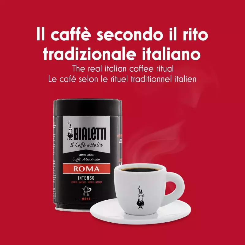 Kávovar Moka pot BIALETTI Moka Express hliník 2 šálky (100 ml) čierny