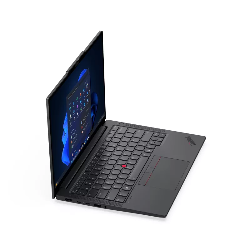 Lenovo ThinkPad E14 Gen 7 (Intel) Copilot+ PC Intel Core Ultra 5 228V notebook 35,6 cm (14 palcov) WUXGA 32 GB LPDDR5x-SDRAM 512 GB SSD Wi-Fi 6E (802.11ax) Windows 11 Pro nemecký čierny