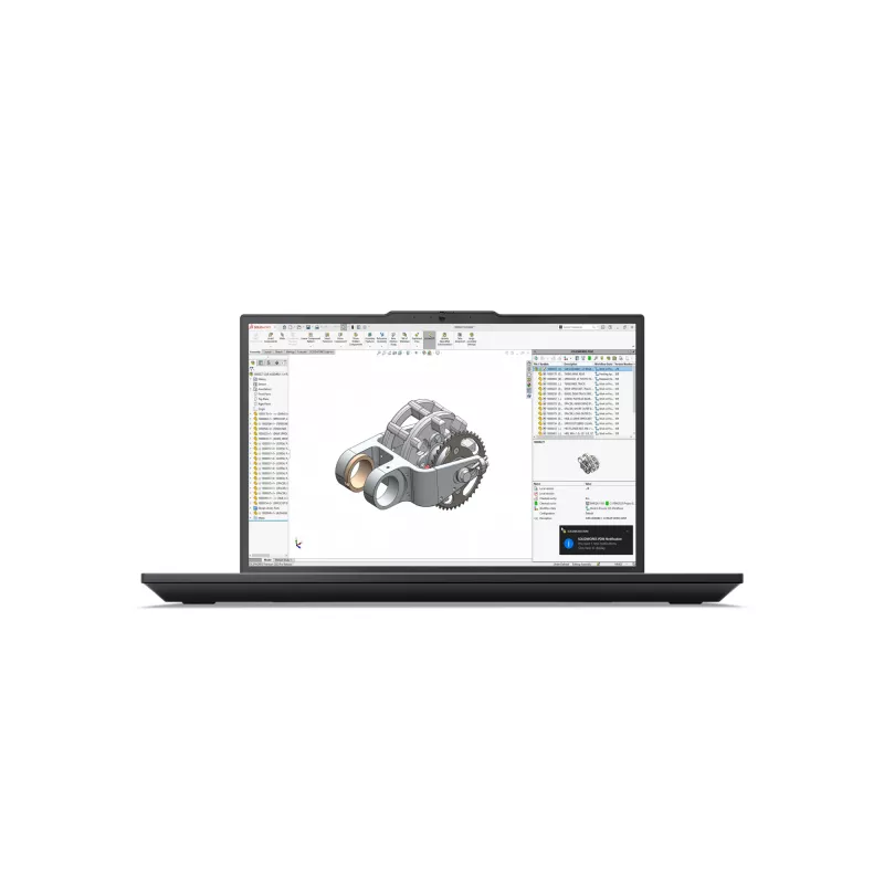 Lenovo ThinkPad P16v Gen 3 (Intel) Intel Core Ultra 9 285H Mobilná pracovná stanica 40,6 cm (16 inch) WUXGA 64 GB DDR5-SDRAM 1 TB SSD NVIDIA RTX PRO 2000 Blackwell Wi-Fi 7 (802.11be) Windows 11 Pro Nemecky Čierna