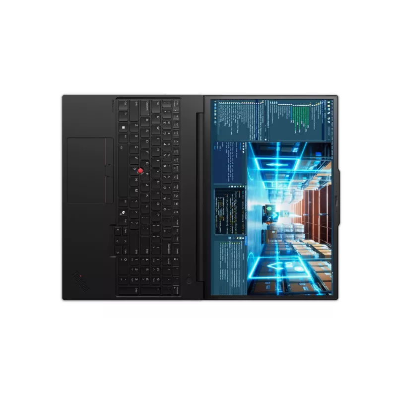 Lenovo ThinkPad P16v Gen 3 (Intel) Intel Core Ultra 9 285H Mobilná pracovná stanica 40,6 cm (16 inch) WUXGA 64 GB DDR5-SDRAM 1 TB SSD NVIDIA RTX PRO 2000 Blackwell Wi-Fi 7 (802.11be) Windows 11 Pro Nemecky Čierna
