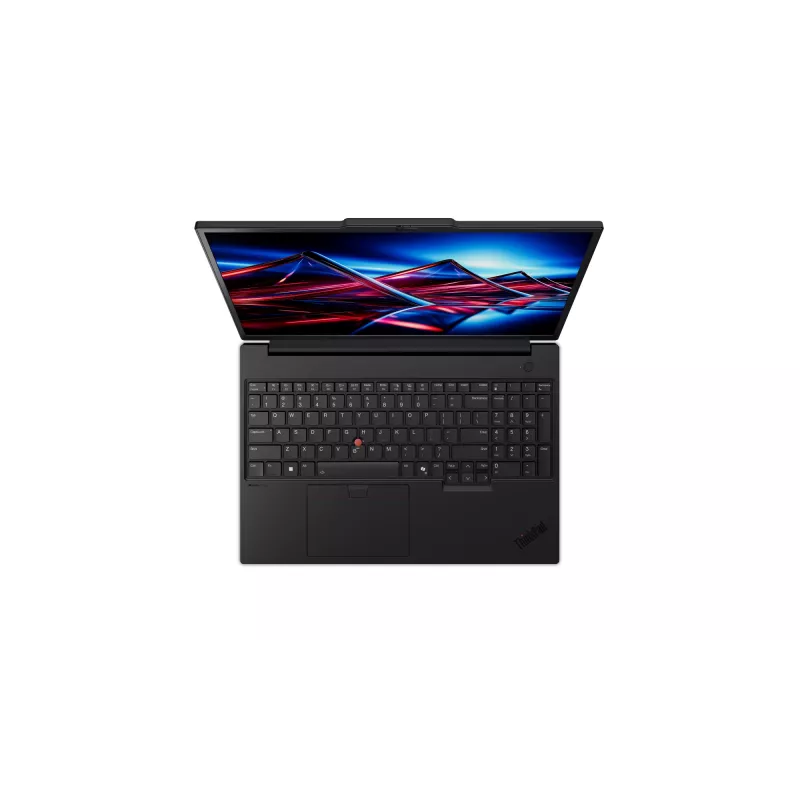 Lenovo ThinkPad P16v Gen 3 (Intel) Intel Core Ultra 9 285H Mobilná pracovná stanica 40,6 cm (16 inch) WUXGA 64 GB DDR5-SDRAM 1 TB SSD NVIDIA RTX PRO 2000 Blackwell Wi-Fi 7 (802.11be) Windows 11 Pro Nemecky Čierna