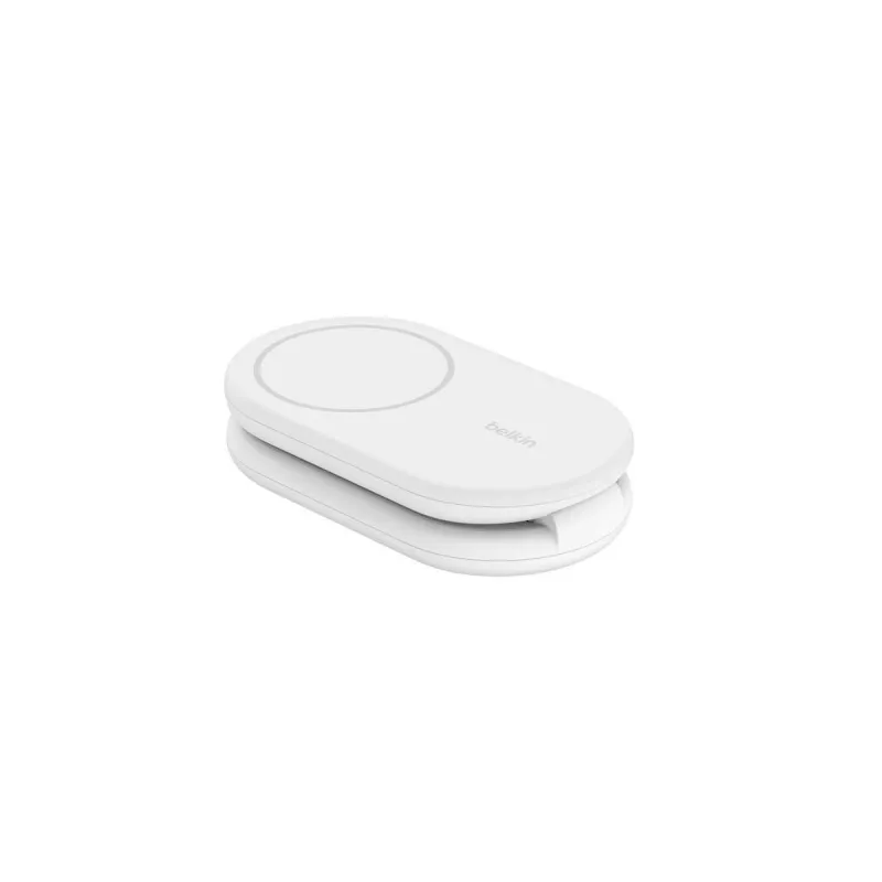 BELKIN Boostcharge Qi2 15w Magnetický 2v1 stojan – Biela
