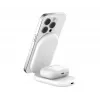 BELKIN Boostcharge Qi2 15w Magnetický 2v1 stojan – Biela