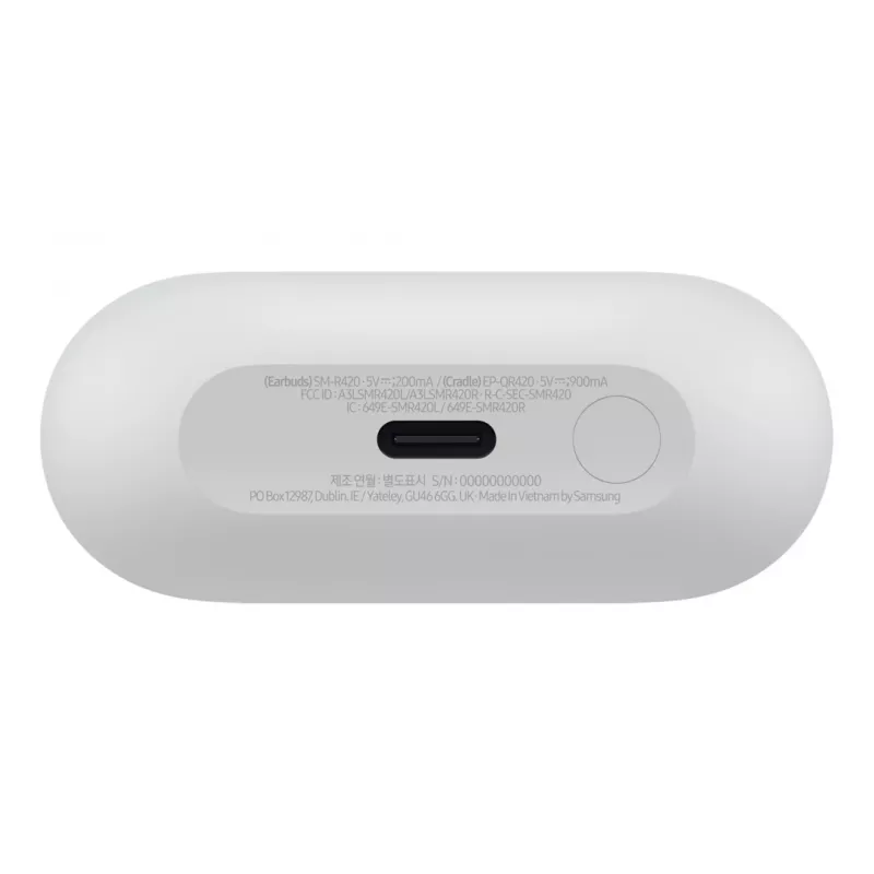 Samsung Galaxy SM-R420NZAADBT slúchadlá/headset True Wireless Stereo (TWS) in-ear telefonovanie/hudba Bluetooth sivý