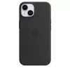Puzdro Apple iPhone 14 Silikon Case s MagSafe Mitternacht