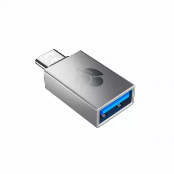 CHERRY 61710036 adaptér USB-A na USB-C, strieborný