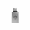 CHERRY 61710036 adaptér USB-A na USB-C, strieborný