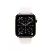 APPLE Watch Series 11 GPS + Cellular 46mm puzdro z titánu Gold so športovým remienkom Light Blush - M/L