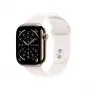 APPLE Watch Series 11 GPS + Cellular 46mm puzdro z titánu Gold so športovým remienkom Light Blush - M/L