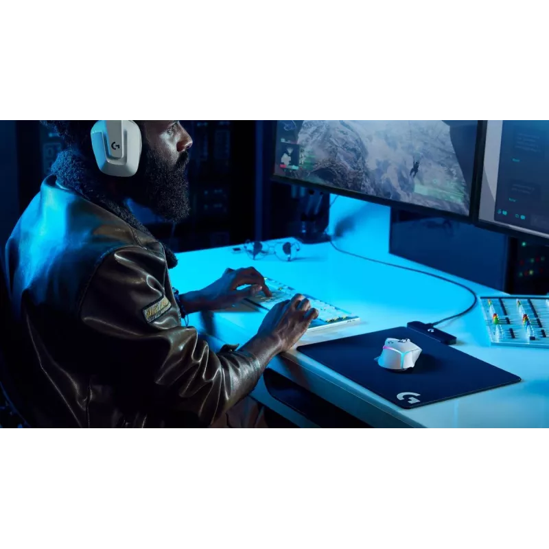 LOGITECH G502 X Plus herná myš biela/Premium Eer2