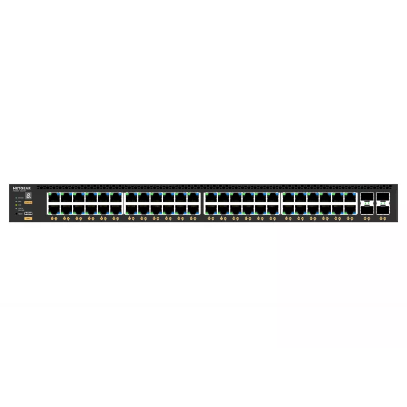 NETGEAR M4350-48G4XF managed L3 Gigabit Ethernet (10/100/1000) Power over Ethernet (PoE) 1U čierny