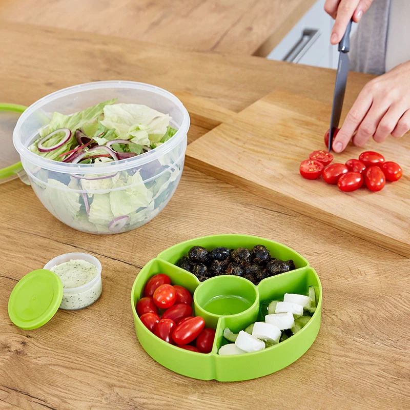 Box EMSA CLIP & GO šalátová miska XL okrúhla 2,6 L